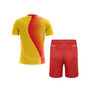 Uniforme de Fútbol de Fábrica de Alta Calidad, 100% Poliéster, Ligero, de Secado Rápido, Transpirable y Cómodo, para Adultos, Colores Personalizados - Product Image 2
