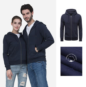 High Quality 100% Polyester <b>Black</b> <b>Hoodie</b> with Half Zipper Custom Unisex Zipper Hoodies for <b>Men</b> Fashion <b>Plain</b> Winter Clothing - Product Image 2