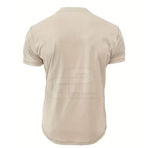 T-shirt Urbain à Ourlet Courbé pour Homme – Coupe Spéciale Confortable pour Tenue Décontractée Printemps-Été - Product Image 2