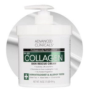 Crème pour le <span class=keywords><strong>corps</strong></span> au peptide de collagène clinique avancée avec vitamine E beurre de karité et aloe vera pour raffermir le <span class=keywords><strong>corps</strong></span> 454g - Product Image 6