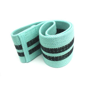 Cercle de hanche Yoga anti-dérapant Gym Fitness élastique exercices tressé élastique hanche levage bande de résistance vente entière - Product Image 6