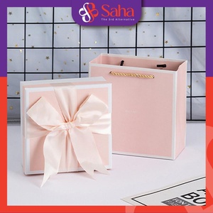 OEM Service Custom Logo Luxury Cardboard Pastel Color Rigid Giftbox Gift and Craft Cosmetic Box Clothing Box - Product Image 4