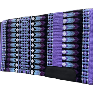 Almohadillas de lana tejida de Nueva Zelanda de alta resistencia con recortes para exhibiciones ecuestres - Ansh International WP41 Personalizable - Product Image 4