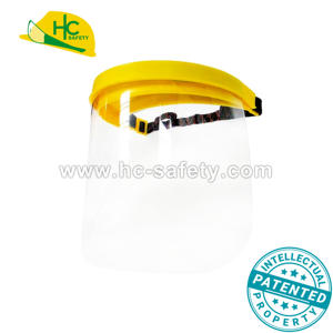 F06 Escudo facial doble para la cabeza Escudo de seguridad industrial - Product Image 6