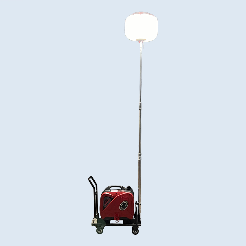 100W/200W CE IP54 LED Tripod Work Light Telescopic Stand Industrial Use 50000 Hours 3-Year Warranty CRI 80 5000K Daylight