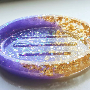 Jabonera de Resina Epoxi con Forma Personalizada, Color Personalizado, Jabonera de Resina de Alta Calidad en Oferta - Product Image 1