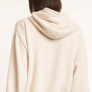 Sudadera con capucha bordada transpirable personalizada para mujer, nueva ropa de invierno elegante con logotipo frontal, servicio OEM - Product Image 4