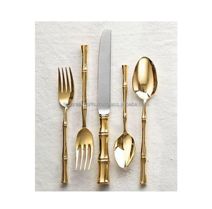 Ensemble de couverts en acier inoxydable et métal de style américain au design moderne Couverts en tailles personnalisées pour diverses occasions pour l'exportation - Product Image 2