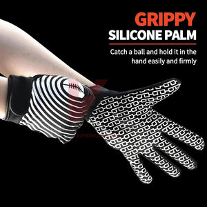 Gants de football américain personnalisés avec paume en latex pour un contrôle du ballon et une durabilité inégalés Gants de football américain - Product Image 5