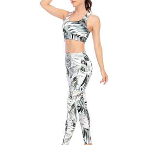 2025 personnalisé 2 pièces écologique Yoga vêtements à manches longues Sport haut court costume de gymnastique grande taille Yoga Gym porter ensembles - Product Image 4