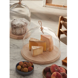 New Design Wooden and <b>Glass</b> Round Shape Dessert <b>Stand</b> Premium Quality Customized Size <b>Cake</b> <b>Stand</b> for Sale - Product Image 2