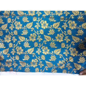 Tela de brocado Lurex de terciopelo de seda Jacquard de alta calidad Tela de seda de categoría premium - Product Image 6