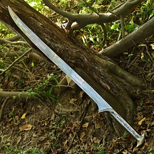 Épée miniature de chasse et de camping en acier Damas de haute qualité, faite à la main, très vendue, matériau solide - Product Image 4