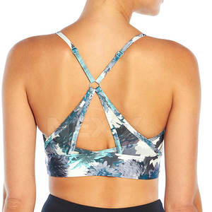 Ropa de gimnasio cómoda Sujetador deportivo para mujer Impresión por sublimación Cantidad a granel Sujetador deportivo para mujer - Product Image 2