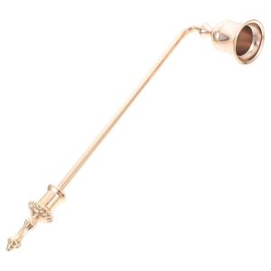 Apagavelas de Latón Antiguo Diseñado para Apagar la Llama de Forma Segura, que Mejora la Elegancia de la Decoración del Hogar Clásico - Product Image 4