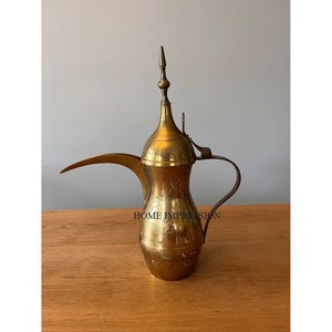 กาต้มกาแฟสแตนเลส ดีไซน์สวยงาม งานฝีมือแบบอาหรับ ชุบทอง เป็นมิตรกับสิ่งแวดล้อม ทันสมัย สไตล์อินเดีย - Product Image 4