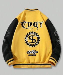 Conception personnalisée veste universitaire pour hommes bombardier en cuir de laine de qualité supérieure vêtements d'extérieur pour l'uniforme d'équipe ou à la mode - Product Image 2