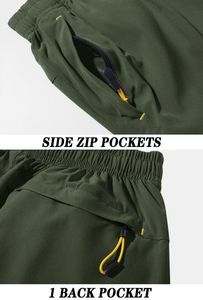 Poliéster Spandex Gimnasio Deportes Nylon Cortavientos Pantalones cortos de malla Joggers Fitness Athletic Workout gym - Product Image 4