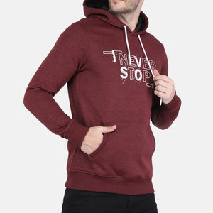 Vente flash Nouveauté Hiver Sweat-shirts pour hommes 100% coton Respirant Teint uni Style unique Design tendance - Product Image 6