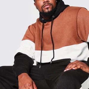 Hombres de alta calidad transpirable cómodo ropa deportiva logotipo personalizado Jogger pantalones de chándal pulóver impreso Streetwear Sudadera con capucha chándal - Product Image 3