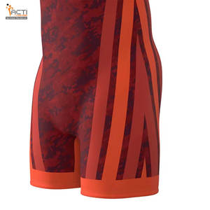 Impression de logo numérique personnalisé Singlet de matériel de lutte Hot Selling New Design Wrestling Singlet - Product Image 6