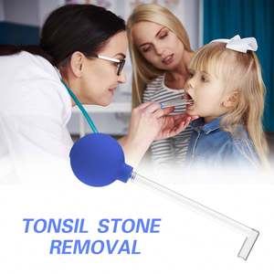 Herramienta para Eliminar Cálculos Amigdalinos de Vidrio, Eliminador de Cálculos Amigdalinos, Limpiador Bucal, Herramienta para Blanquear los Dientes - Product Image 2