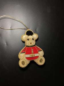 เครื่องประดับคริสต์มาสปักด้วยมือประดับลูกปัดรูปทรงร่มสำหรับแขวนบนต้นคริสต์มาส - Product Image 3