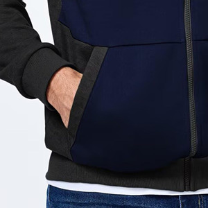Haute vente hommes 100% coton polaire fermeture éclair hommes sweats à capuche respirant confortable lourd GSM haute qualité impression hiver XS taille - Product Image 4