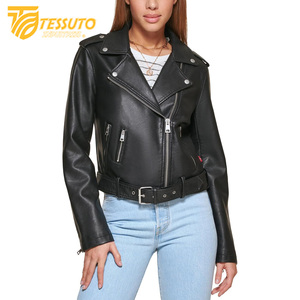 Manteaux d'hiver pour femmes Manteau épais en peau de mouton véritable Veste en cuir pour femmes Veste d'aviateur Vestes en cuir de mouton pour femmes - Product Image 4