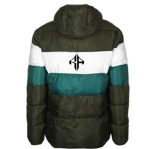 Chaqueta acolchada con cremallera estampada, nueva chaqueta de invierno con logotipo personalizado más vendida, 100% poliéster transpirable de ATLANTIC - Product Image 4