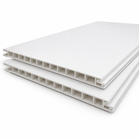 Système de panneaux de plafond en PVC imperméable WYRAX, panneaux de faux plafond résistants à l'humidité, revêtement de plafond décoratif pour l'intérieur