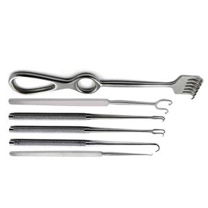 เครื่องดึงกลับผิวอุปกรณ์ผ่าตัด fomon volkman JOSEPH Gillies ชุดเครื่องมือ6ชิ้น - Product Image 1