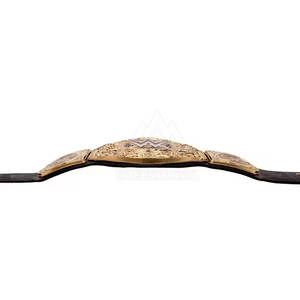 Cinturones de campeonato de lucha libre de peso pesado de calidad superior 2025, correas de cuero, logotipos personalizados, cinturones de Pakistán - Product Image 4