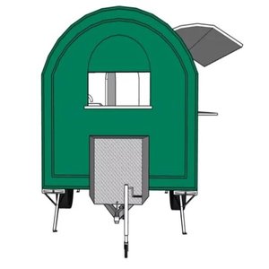 Compre remolque de comida multifuncional personalizado/camión de comida de café con equipo para hornear/carrito de caravana de hamburguesas para pizza - Product Image 4