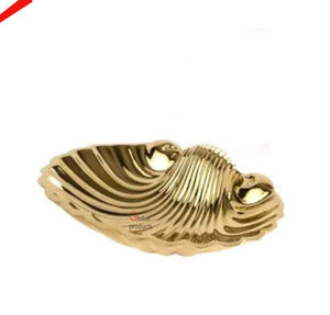 Servant en aluminium décoratif supérieur de plateau en métal de forme de feuille de Tableau pour la maison et les restaurants - Product Image 2