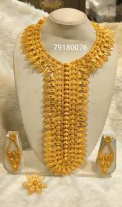 Turkish <b>Fashion</b> <b>Jewelry</b> <b>Set</b> 24K Gold Plated - Product Image 2