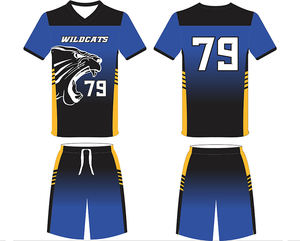 Uniforme de Fútbol 7v7 Transpirable, Ropa de Equipo Personalizada, Conjuntos Unisex Estampados, Alta Calidad, Totalmente Sublimados, Secado Rápido - Product Image 4