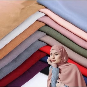 High Quality bubble <b>chiffon</b> headscarf Muslim women heavy headscarf cheap Pakistan custom plain <b>chiffon</b> <b>scarf</b> ladies OEM - Product Image 3