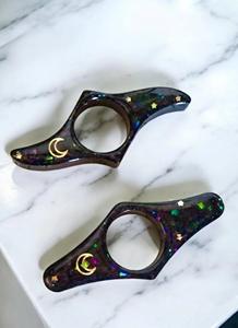 Support de page de livre en résine, poignée pour les doigts, accessoire de lecture durable et confortable, parfait pour les livres, les documents d'étude, les journaux et les romans - Product Image 2