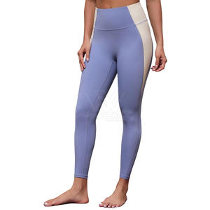 เลกกิ้งโยคะเอวยางยืดดีไซน์ไม่เหมือนใครเลกกิ้งสำหรับเล่นโยคะ - Product Image 1