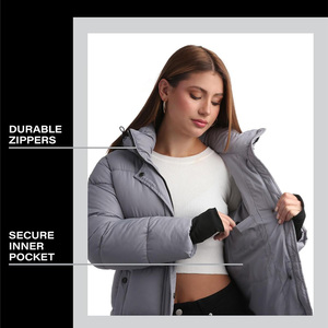 เสื้อโค้ทผ้านวมน้ำหนักเบาอเนกประสงค์แฟชั่นทุกวัน - Product Image 3