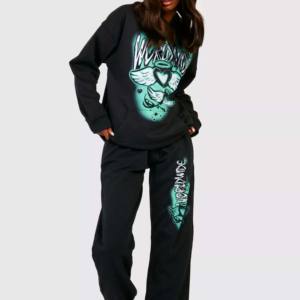 Conjuntos Deportivos Casuales para Mujer, Estilo Moderno, al por Mayor, Personalizados, de Poliéster/Algodón, Secado Rápido, Transpirables, para Invierno 2026 - Product Image 1