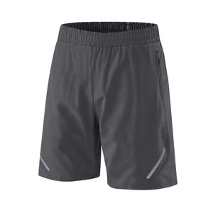 Short de fitness solide pour hommes course à pied football cyclisme basket-ball séchage rapide respirant confortable coupe ample 100% coton élastique - Product Image 3