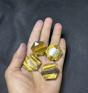 Bulk Tiger Eye <b>Crystal</b> Faceted Stars for Reiki Meditation Chakra Healing <b>Cheap</b> Price Cross Animal Love Fairy Decorative <b>Crystals</b> - Product Image 2