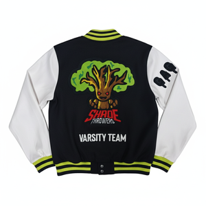 Chaqueta Varsity Vintage para Hombre con Manga de Cuero Bordada con Parche de Chenilla Personalizado OEM, 450 g/m², Calefactable y Cómoda - Product Image 6