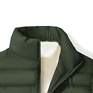 Breathable Woven Puffer <b>Jacket</b> Custom Loose Puffer <b>Jackets</b> <b>Men's</b> Down Winter <b>Jackets</b> Quilted Puffer Baggy Oversized - Product Image 2