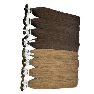 Paquets de cheveux Remy vierges naturels 100% perruques de cheveux humains russes non transformés Styles droits cheveux teints vietnamiens bruts - Product Image 1