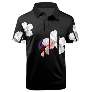 Camiseta de polo para hombre con servicio OEM, camiseta de polo de secado rápido para hombre, camiseta de polo de talla grande de algodón para hombre, camiseta transpirable de talla grande - Product Image 3