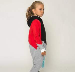 Kids Trendy Onesie Zipper Fleece-Alta calidad y cómodo-Perfecto para ropa informal y tiempo de juego - Product Image 1