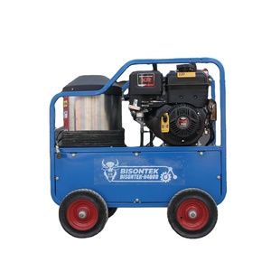 Nueva Hidrolavadora de Alta Demanda y Calidad, 4000 PSI, 4 GPM, con Motor Diésel B&S de 13.5 HP y Calentamiento de Agua - Product Image 1